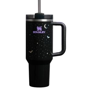 STANLEY TARGET LIMITED EDITION HALLOWEEN Black Celestial Design Tumbler
